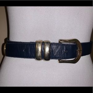 Vintage Navy Blue belt